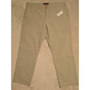 Bluffworks Ascender Chino Pants Men 40x30 Regular Fit Khaki Tan Technical Travel